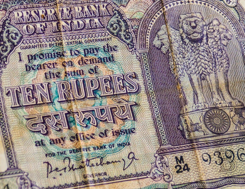 la rupía India