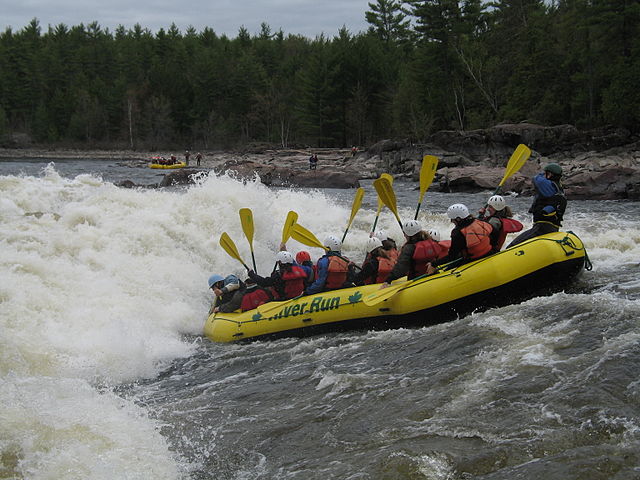 rafting Ottawa, destinos Canadá