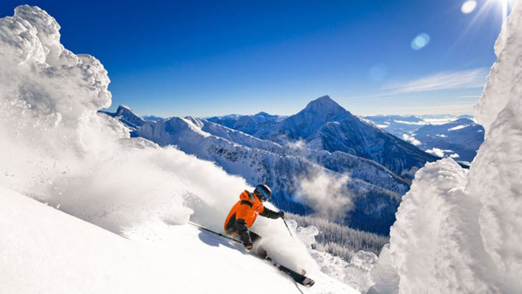  os mejores destinos de esquí en Canadá