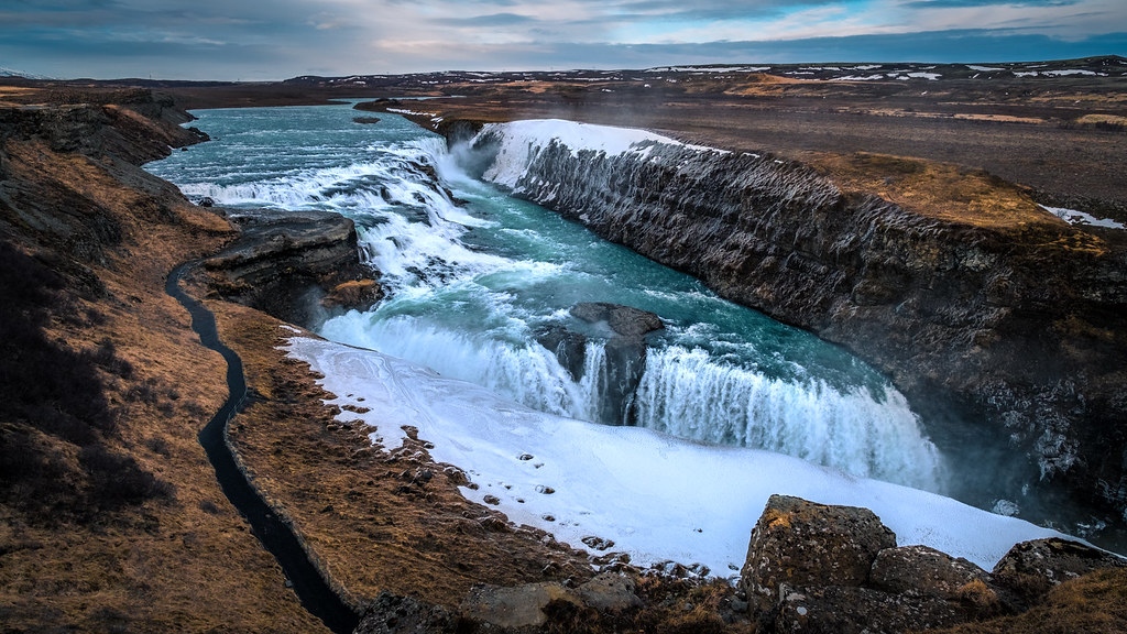 Gulfoss, top 5 lugares turísticos en Islandia