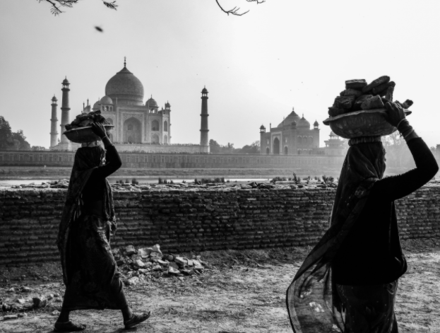 Una de las fotografías tomadas por Guillermo Gutiérrez en su viaje a India