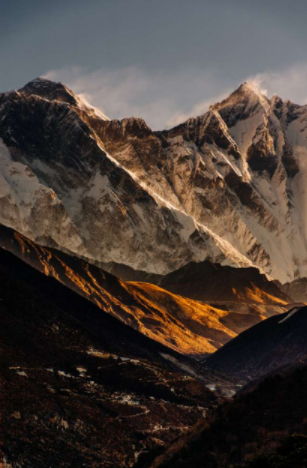 Una de las fotografías tomadas por Guillermo Gutiérrez en su viaje a Everest, Nepal