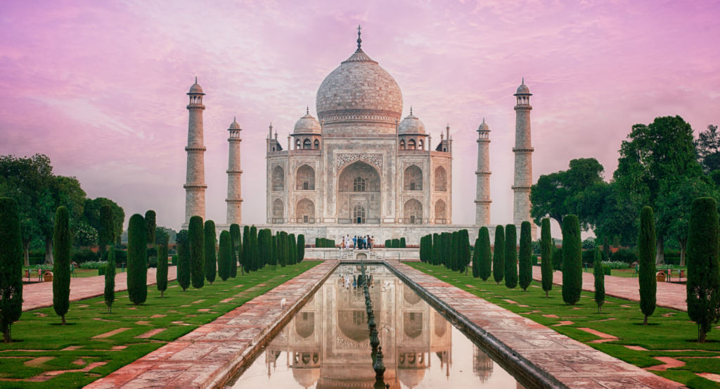 Taj Mahal en India. Un país catalogado como uno de los más baratos del mundo 