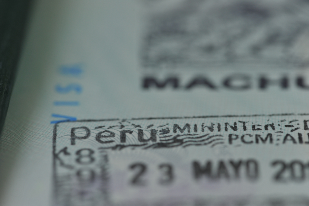 Comunicado sobre la visa para viajar a Perú
